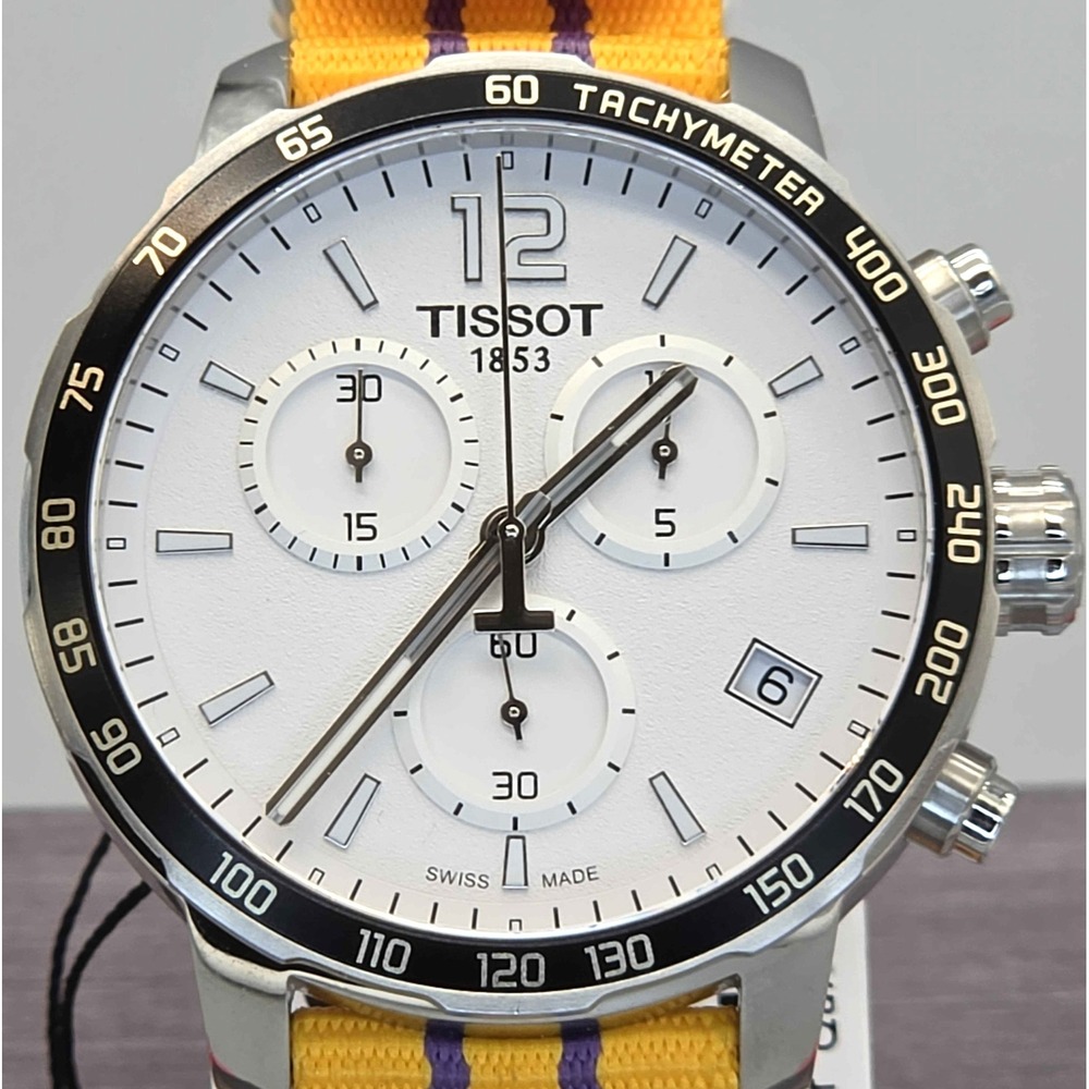 Tissot 1853 Quickster T095147A TNBA Laker's Watch - 40mm (GNP010872)